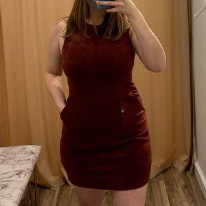 Bishop + Young Suede Dress